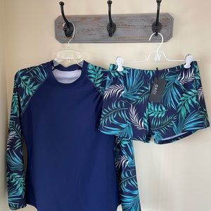 Two-piece Rashguard Suit